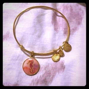 Seahorse Alex and Ani bracelet